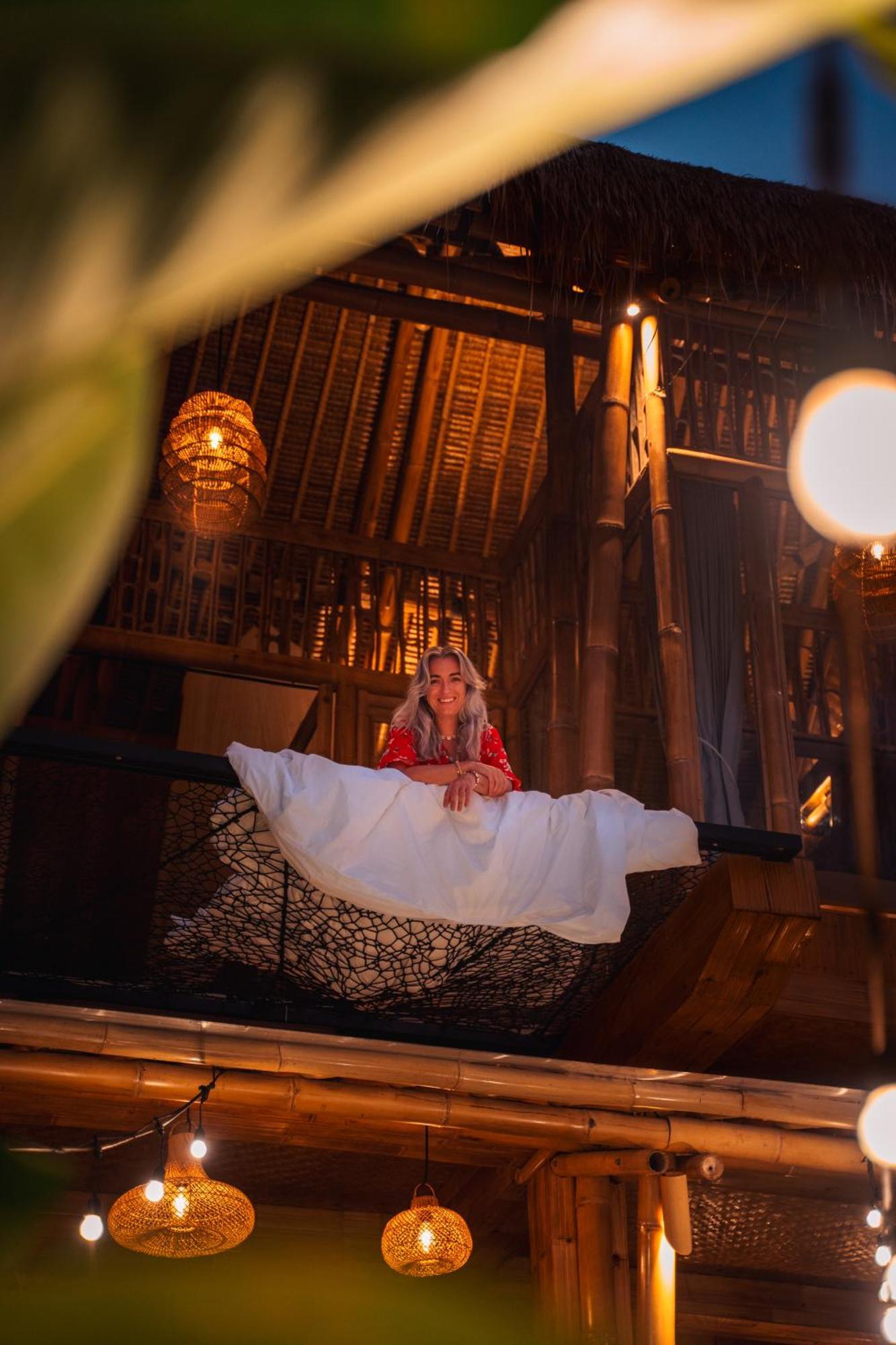 Makerti Bali~Bamboo House Villa Selat Bagian luar foto