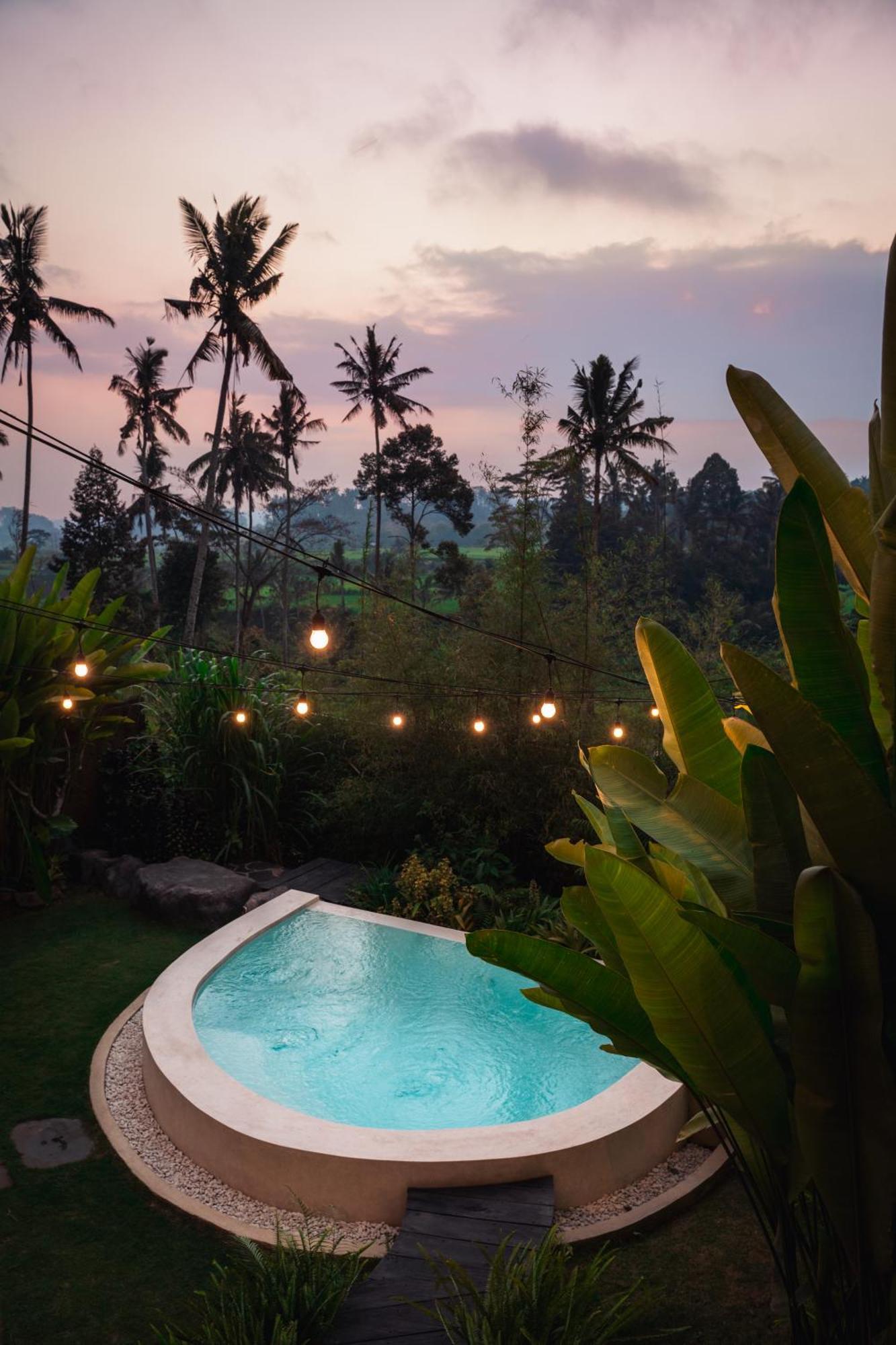 Makerti Bali~Bamboo House Villa Selat Bagian luar foto